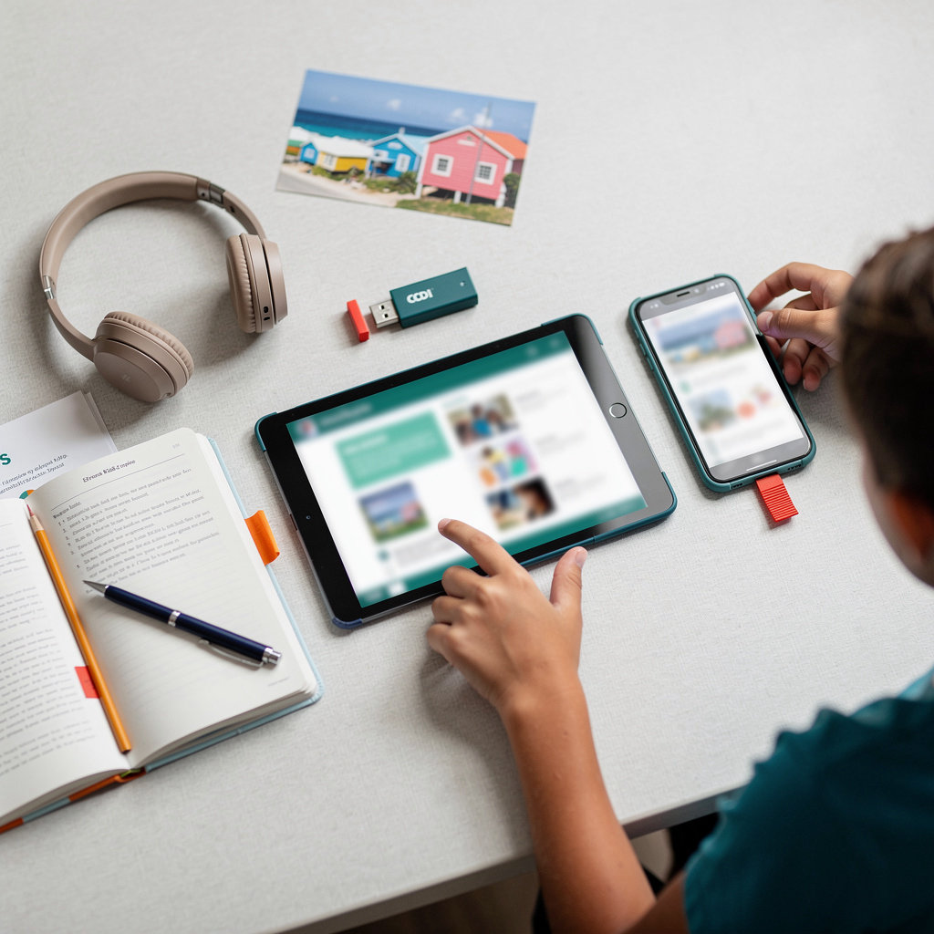 CCDI Kids Empire educational resources for offline learning in Willemstad Curaçao